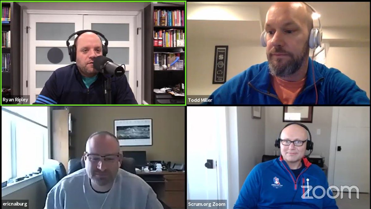 Scrum.org (@scrumdotorg) on Twitter photo In this episode of Craft Brewed Agile with PSTs <a href="/todd_miller11/">Todd Miller</a> and <a href="/ryanripley/">Ryan Ripley ☧</a>, <a href="/DavidJWest/">Dave West</a> and <a href="/enaiburg/">Eric Naiburg</a> from Scrum.org, join them to talk about their journeys and career paths leading to Scrum, and the awesome people in the PST community.
ow.ly/ZwzF50yWRG7 In this episode of Craft Brewed Agile with PSTs <a href="/todd_miller11/">Todd Miller</a> and <a href="/ryanripley/">Ryan Ripley ☧</a>, <a href="/DavidJWest/">Dave West</a> and <a href="/enaiburg/">Eric Naiburg</a> from Scrum.org, join them to talk about their journeys and career paths leading to Scrum, and the awesome people in the PST community.
ow.ly/ZwzF50yWRG7