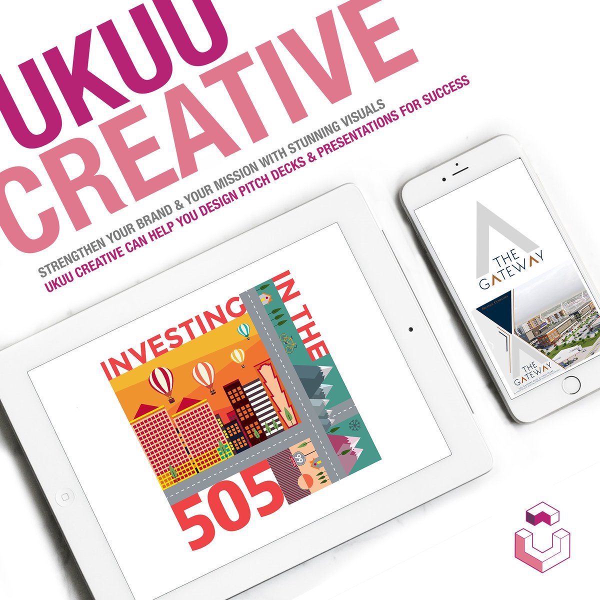 UkuuCreative's tweet photo. UKUU can help navigate your branding tools to create impactful visuals. From pitch decks to presentations, we love helping clients like AED and Prestige Companies bring their ideas to life through unique visualization. Contact us today to begin the steps to a successful pitch! https://t.co/zvK1N45L9w