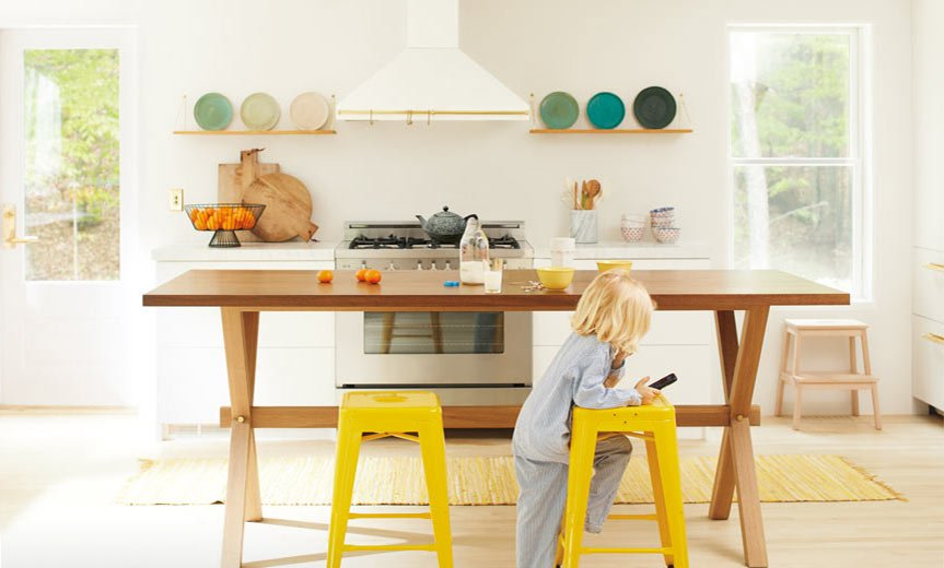 LauraMascilak's tweet photo. This Just Announced! Benjamin Moore's 2020 Color of the Year is the light and lively "First Light" color! While bright &amp; crisp, sadly we are finding it promotes poor posture smartphone use in toddlers. https://t.co/1XujHcVmcY