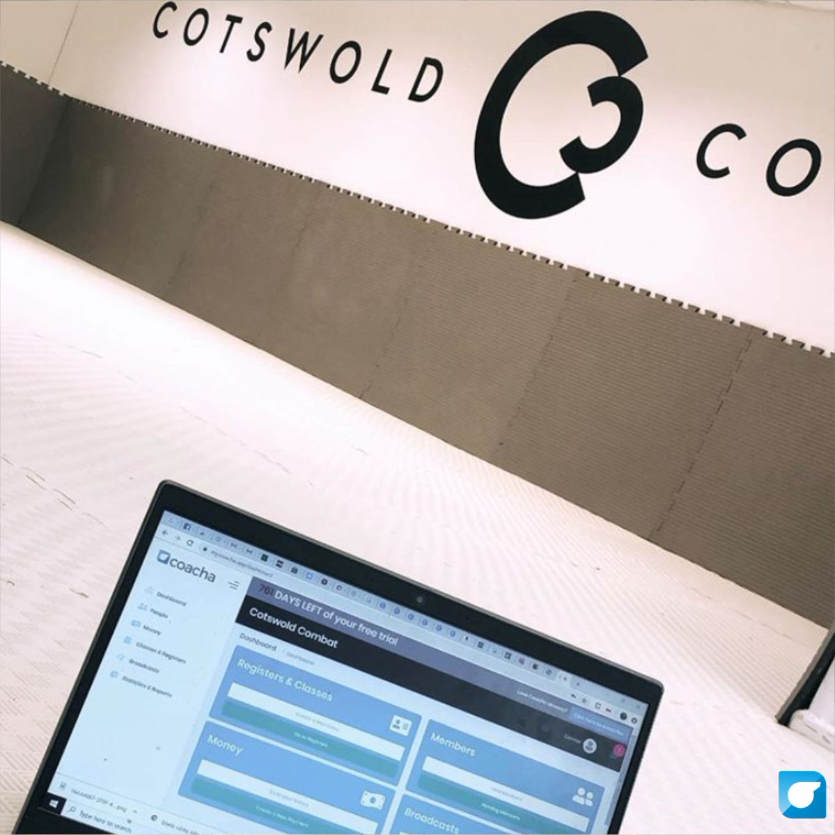 CoachaSoftware's tweet image. Training goals. The calm before the storm. 👌 📸