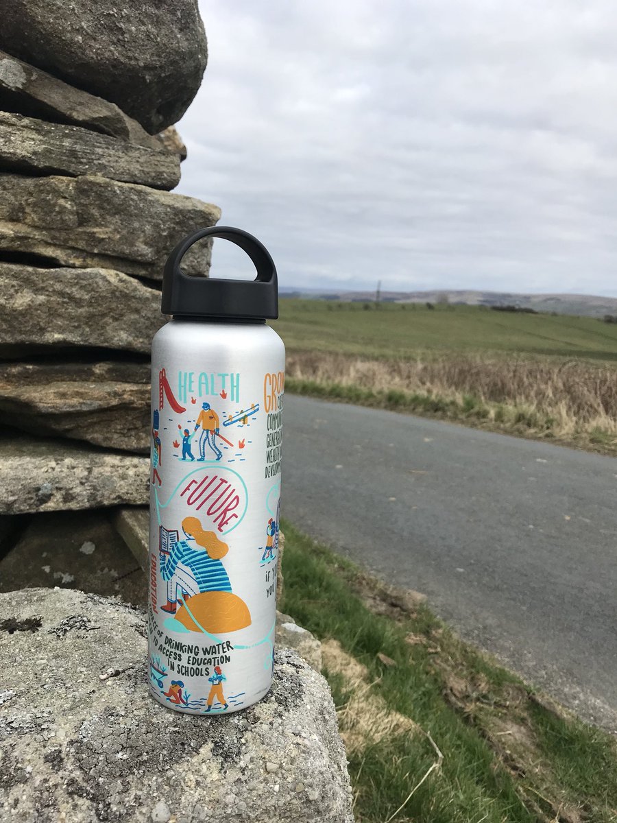 With the lockdown continuing it’s vital to get a daily dose of exercise, fresh air &amp; stay hydrated #staysafe #staysane #lancashirelife