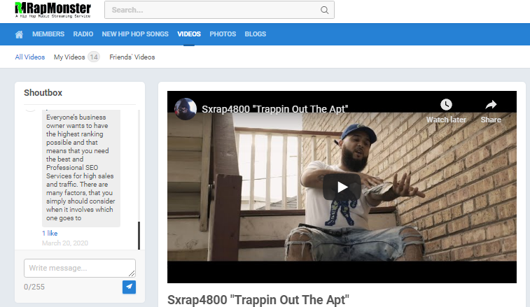 Fresh on <a href="/Rapmonster/">🎧 Rap Monster</a> Sxrap4800 (@sxrap4800) "Trappin Out The Apt"   rapmonster.com/video/play/123…
