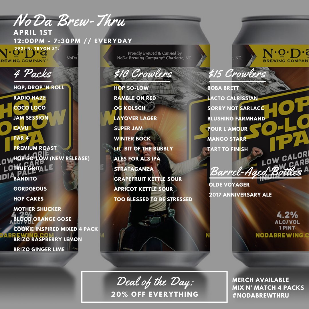 NoDa Brewing Company tweet media
