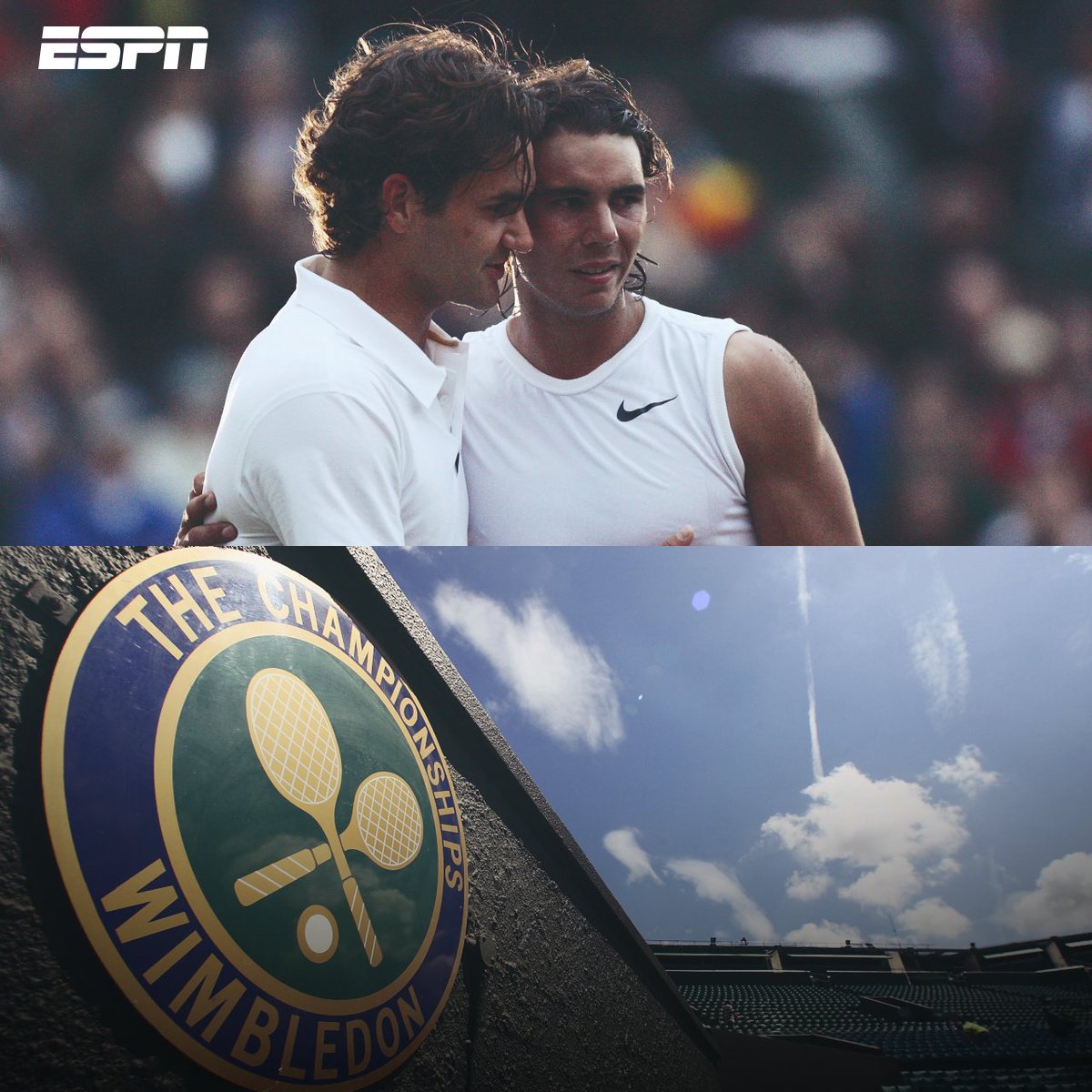 ESPNmx's tweet photo. ¡OFICIAL!

✖️ Wimbledon queda CANCELADO por primera vez desde la Segunda Guerra Mundial. 

*El torneo de mayor tradición en el tenis regresará el 28 de junio de 2021. https://t.co/6Dbvjzak16