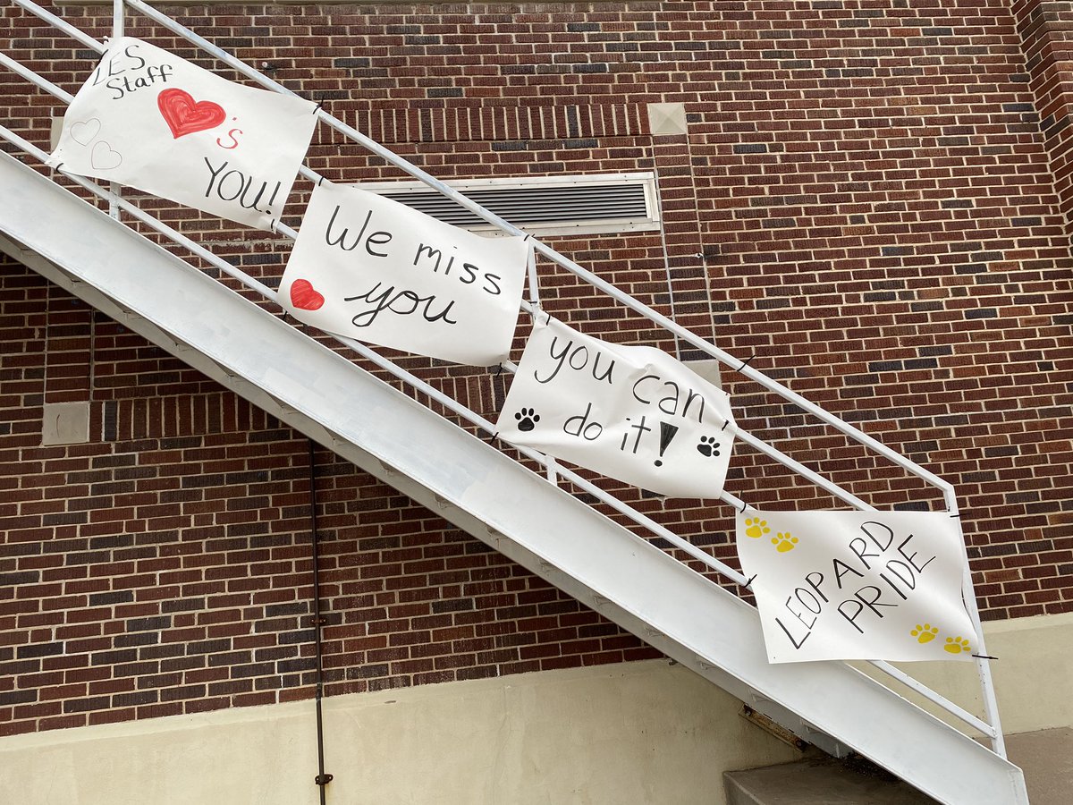 LaCrosseLeopard's tweet photo. LES misses our kiddoโs!! Pick-up plan is in action today & tomorrow! Wishing we had our kids back!! #lespride https://t.co/kmqCfVfFvL