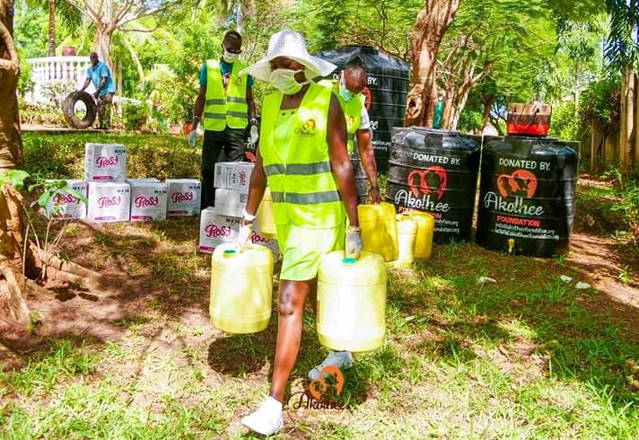 Mainamunyi13's tweet image. #Akothe may God bless the work of ur hands #KomeshaCorona #StayHomekenya