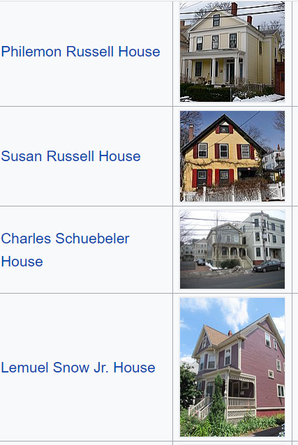 massachusetts is exhausting. i'm sure these are all interesting but there are only so many Lemuel J Puffington Houses you can look at