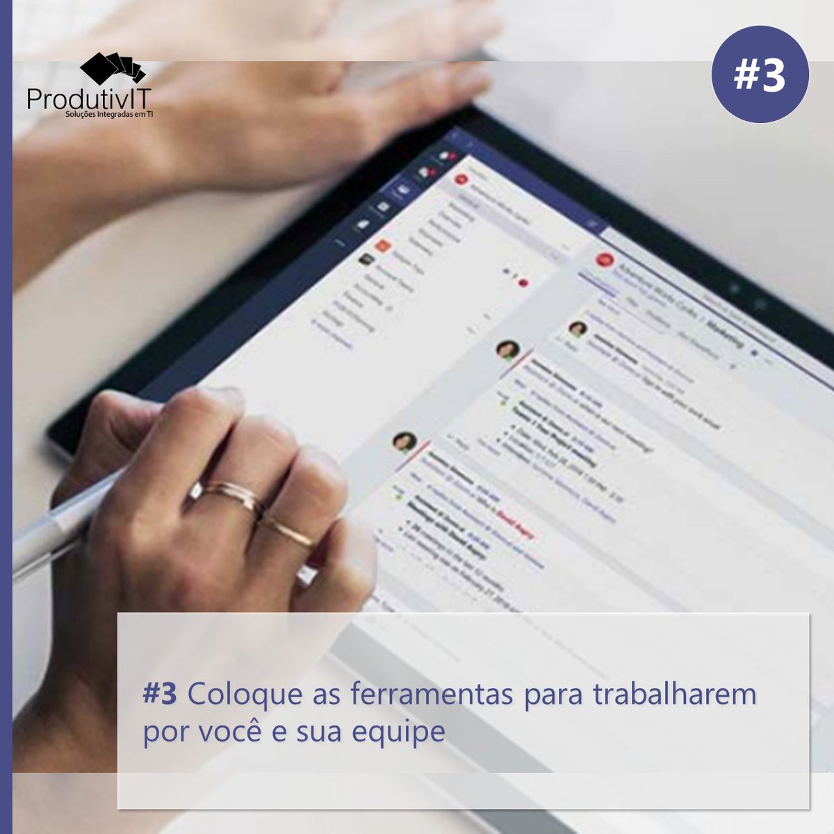 produtivit's tweet photo. A #ProdutivIT entende que neste momento, empresas e instituições de ensino precisam criar um ambiente de colaboração online seguro e simples. Acesse https://t.co/U0RXtbICNi e inscreva-se para apresentarmos o #Office365 e o #MicrosoftTeams. https://t.co/qrgyWmQGfH