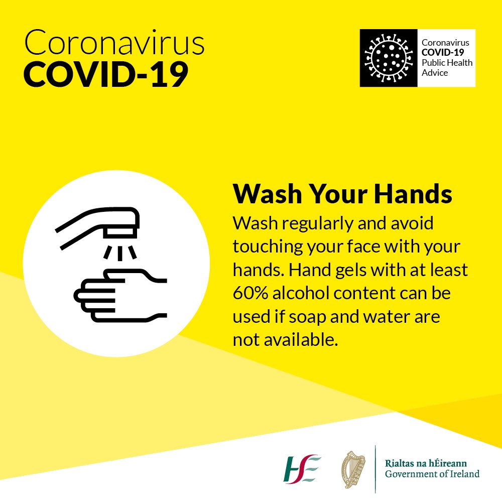 Whilst we have all been asked to do quite a lot in recent days to slow the spread of the #coronavirus #Covid19, let’s not forget some of the basics - wash your hands regularly and avoid touching your face with your hands. This helps keep you safe. All in this together!