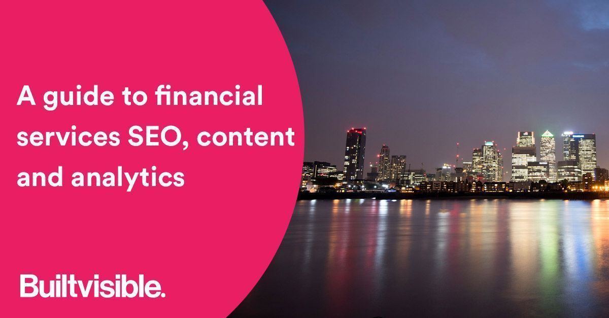 Our guide to SEO, Content Marketing and Analytics, written for front line to Senior Marketers working in companies in the Financial Services industry buff.ly/2rZT91l
