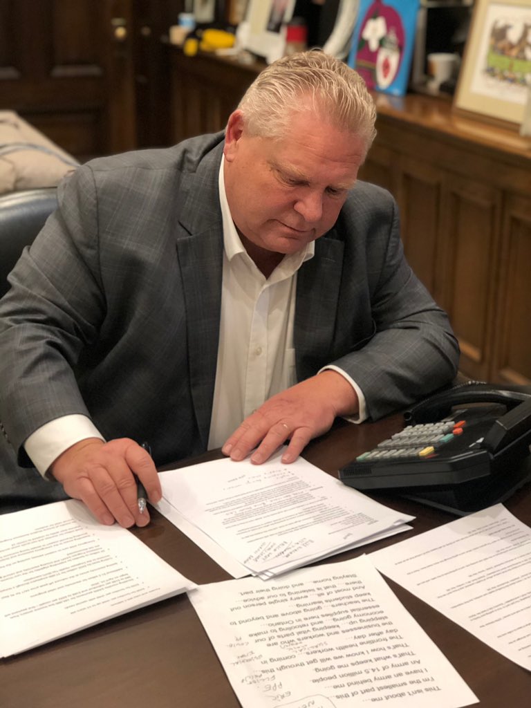 Doug Ford tweet media