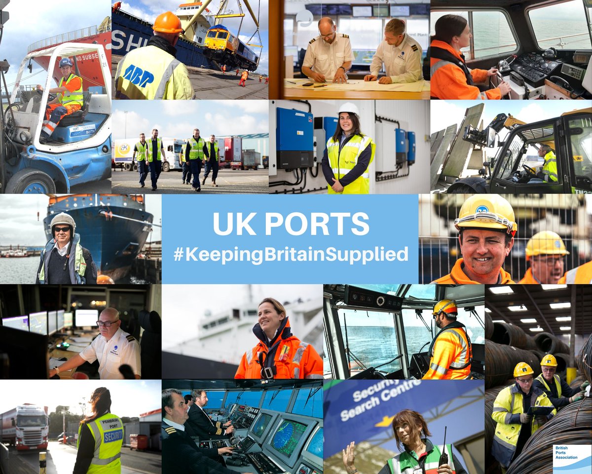 A BIG #THANKYOU to everyone in the UK ports sector and beyond who are working 24/7 to keep the UK supplied throughout this challenging time 👏👏👏
#KeepBritainSupplied
#KeepTheSupplyChainRolling
#QuayWorkersAreKeyWorkers
#NoShippingNoShopping