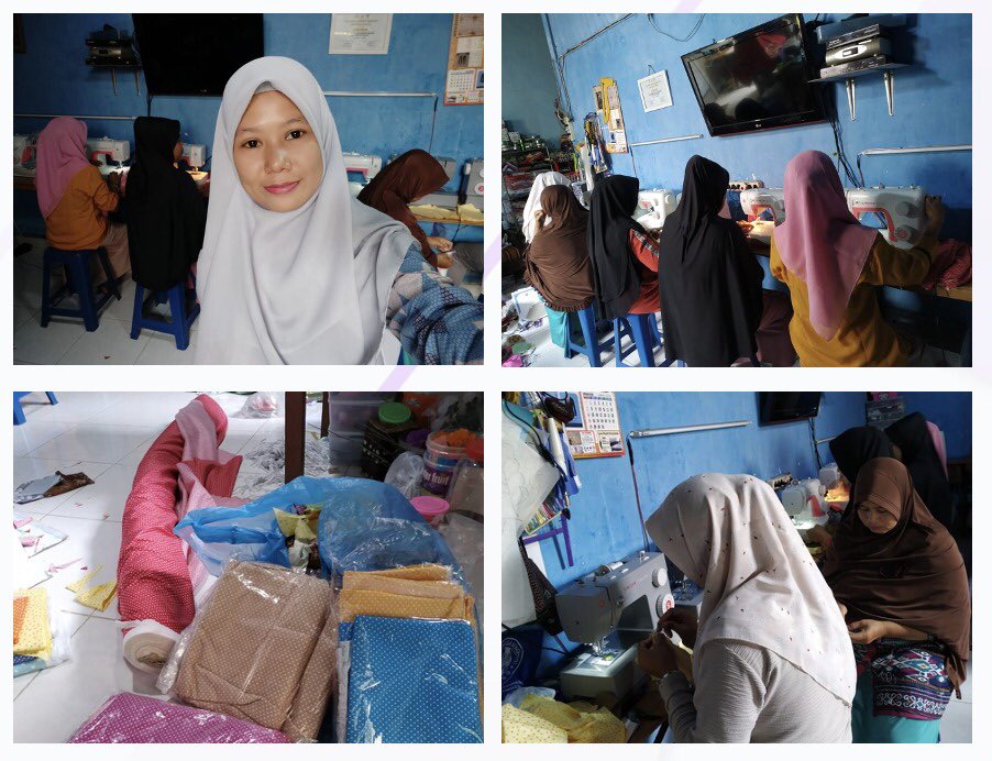 A_Sugiarto2015's tweet photo. Rumah BUMN Sabang - Merauke
UKM binaan menjahit masker dibagikan gratis kpd masyarakat, juga support tim medis screening Covid19 RSUD kab Merauke.

Tks teman2 Rumah BUMN seluruh Indonesia, gerakkan kawan2 smg barokah &amp; sehat #SelaluAda  #UntukIndonesia https://t.co/WAEtUaXtL1