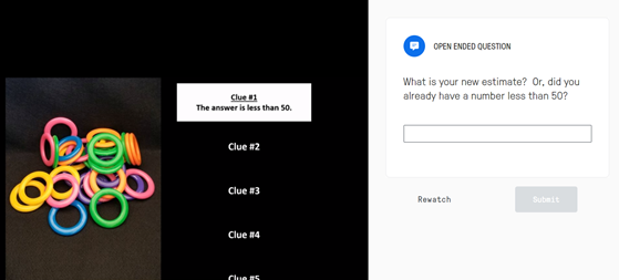 murphylps's tweet photo. When your students like Estimysteries and Edpuzzle, you combine the two for remote learning that feels a bit more like the classroom. @SteveWyborney @edpuzzle #mathisfun #firstgrade https://t.co/VysZTkGSto