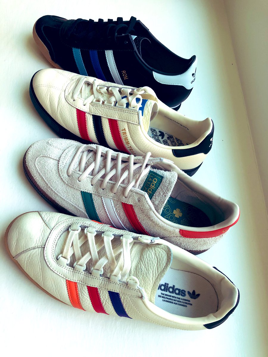 markBgoDawgs's tweet photo. Some recently released multi-colored stripes to lighten the mood today.  @RetroSolesUK @IAMDEADSTOCK @DeadstockUtopia @Original_Sole_ @AdidasFetish https://t.co/hxEO16R3rc