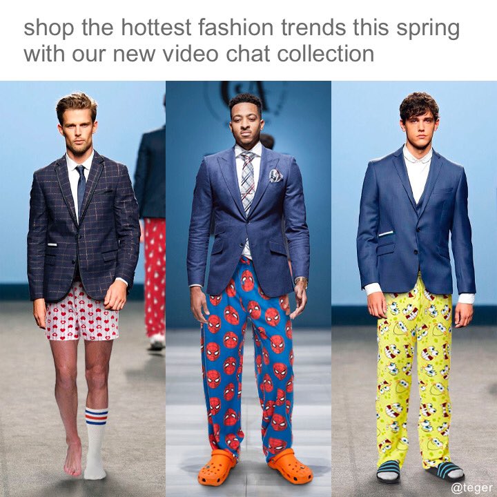 teger's tweet photo. You’re gonna hate the way you look #workingfromhome #coronavirus #Quarantine https://t.co/JgEVFsyJpx