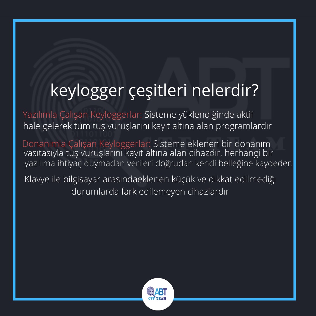 abt_ctf_team's tweet photo. Keylogger nedir? https://t.co/IAlTblrim6