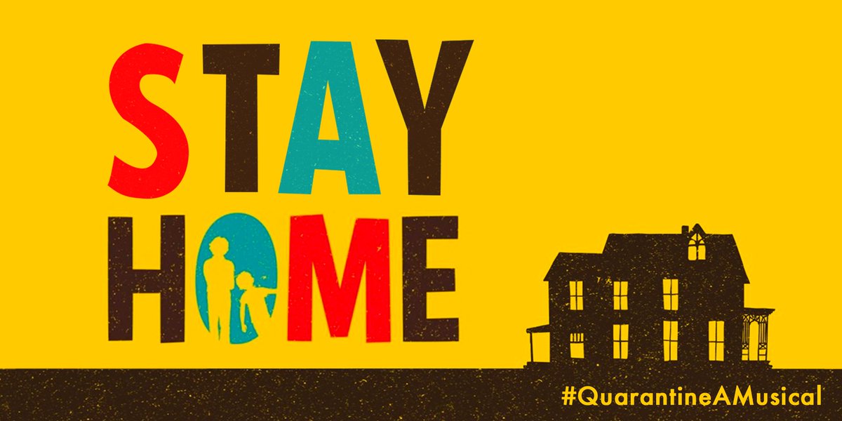  You've got no reason to roam, so please just stay home.   #QuarantineAMusical