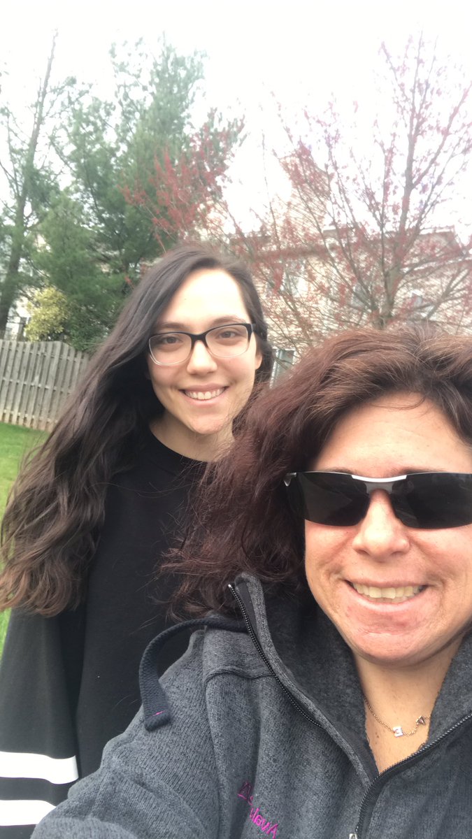 WESpreschool's tweet photo. Going for a socially distant walk with my daughter. https://t.co/Nl0RbIU4WK