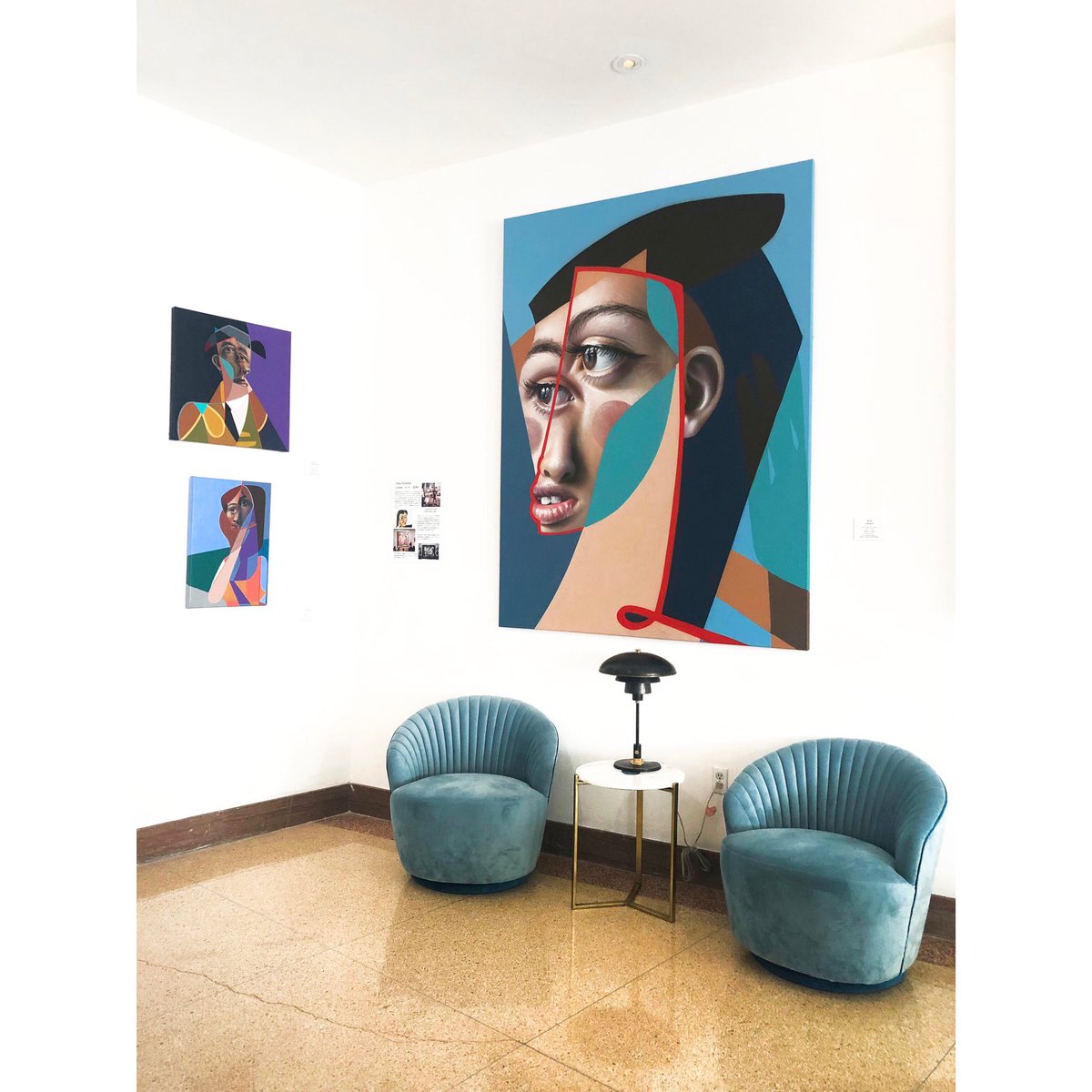 wyn317's tweet photo. INSPIRED BY MASTERS... curated by @laboureausebastien and Gabrielle HB Abada for #sagamoreisArt @sagamorehotel 🖌 @belin_official x @wyn317 #wyn317 #artgallery #arthistory #miamiartscene #sobe #belin #artist #muralist #vernissage #february2020 #sagamorehotel #artexhibition https://t.co/wc3DYY0Kke