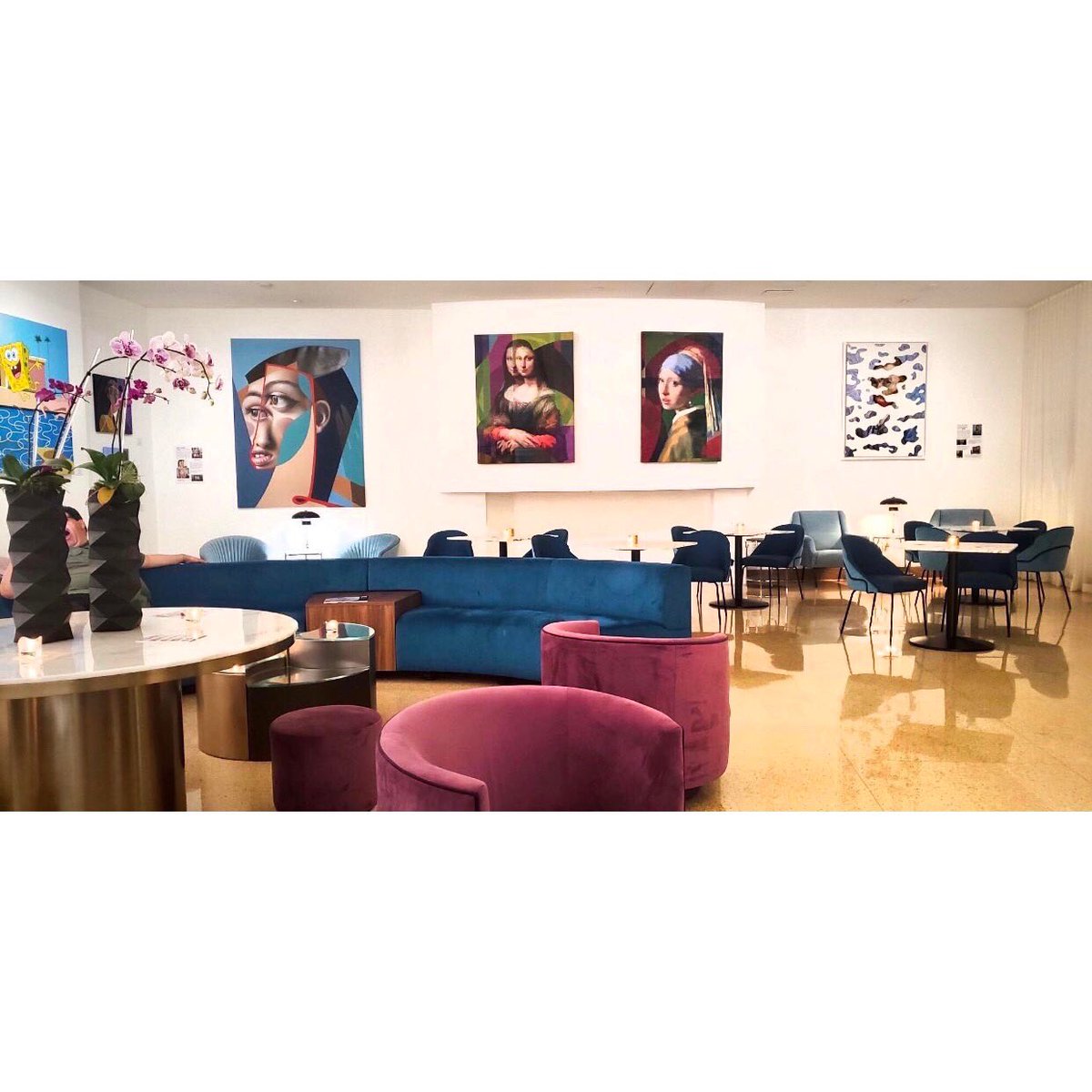 wyn317's tweet photo. INSPIRED BY MASTERS... curated by @laboureausebastien and Gabrielle HB Abada for #sagamoreisArt @sagamorehotel 🖌 @belin_official x @wyn317 #wyn317 #artgallery #arthistory #miamiartscene #sobe #belin #artist #muralist #vernissage #february2020 #sagamorehotel #artexhibition https://t.co/wc3DYY0Kke
