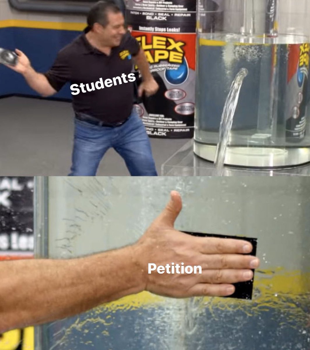 ZiadT99's tweet photo. Everytime Concordia announces something about finals https://t.co/C6KRXBb26R