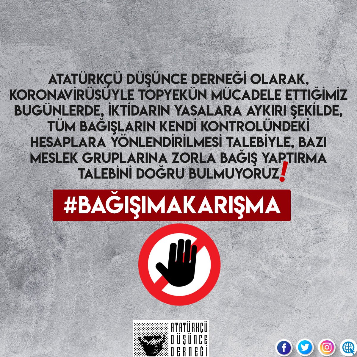 #bağışımakarışma