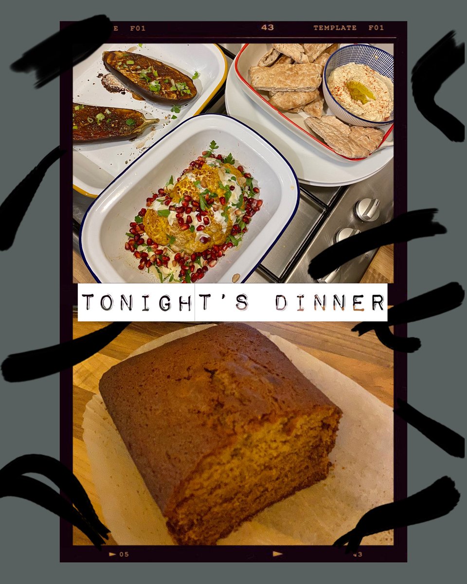 MissBoyd2018's tweet photo. Cooked a healthy veggie feast tonight for #glebetwitterchallenge tonight. Then a delicious but not so healthy slice of freshly baked banana bread for pud. 😋 #healthydinner @glebeps https://t.co/FOUd6EzbD3