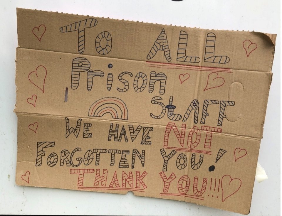 HMPRochester's tweet photo. To who ever put this poster up, on the road to @HMPRochester and @HMPCookhamWood. Thank you! https://t.co/8E6EUnRaar