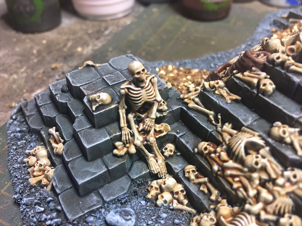 SpongeHaunted's tweet photo. More AOS/DnD terrain finished! https://t.co/oNZnxPoKYU