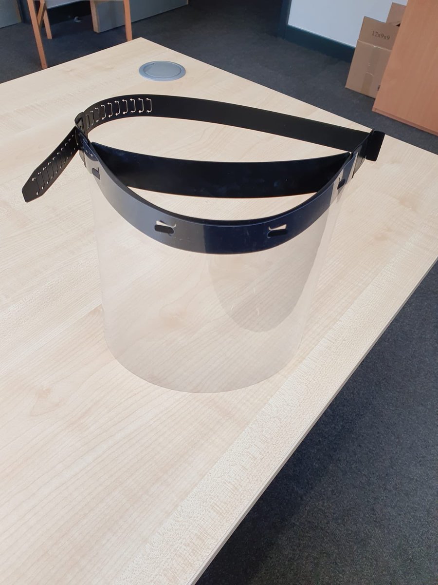 Just want to say the Head ⁦<a href="/SMSJ_London/">St Mary's & St John's CE School</a>⁩ is a bloody star!  He’s made these in his DT workshop to get to NHS workers.  Also Head ⁦<a href="/EastBarnetSch/">East Barnet School</a>⁩ organised for Barnet schools to donate goggles. Proud to be part of amazing Heads in Barnet!