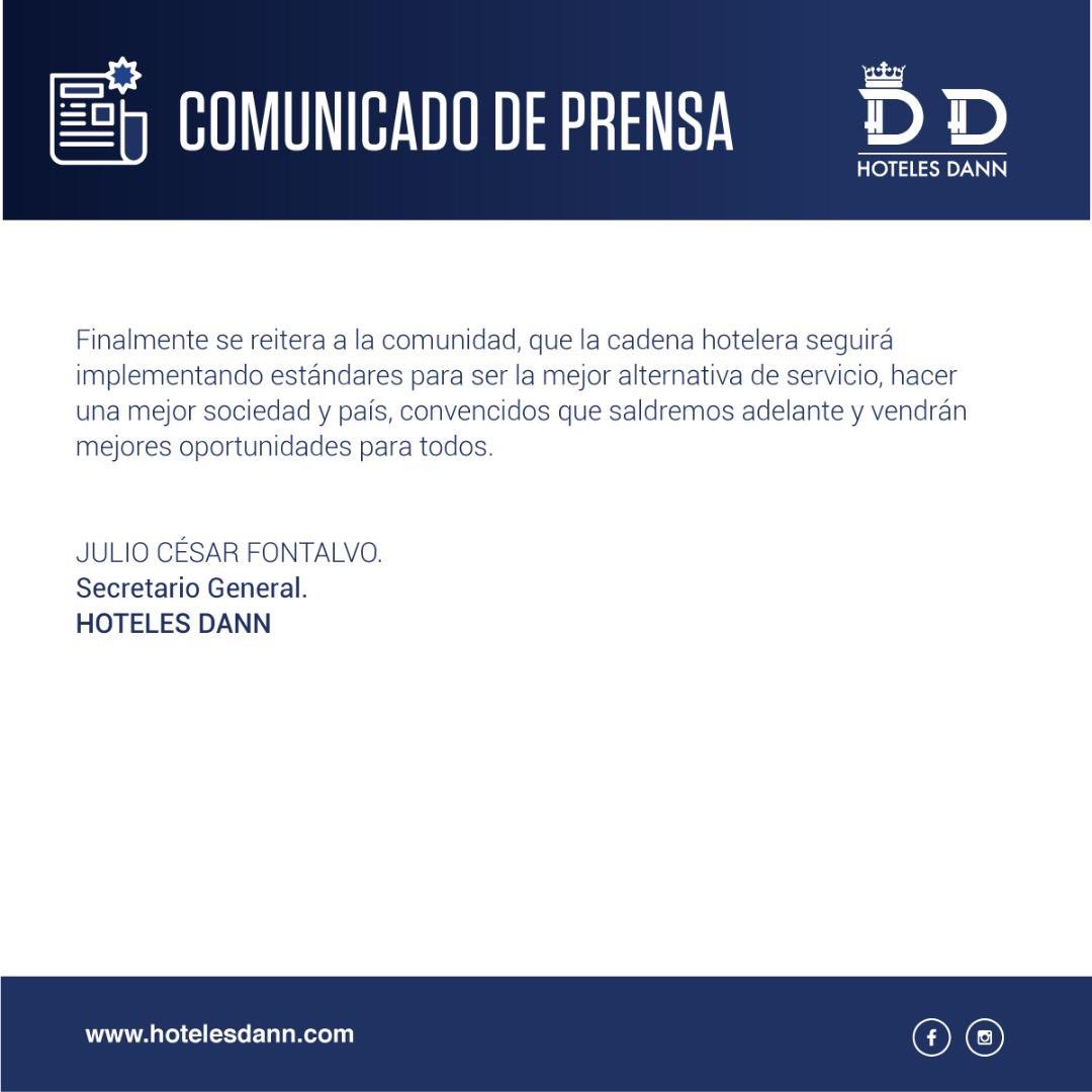 En el Hotel Dann Carlton de Bucaramanga el bienestar de nuestros huéspedes es primordial, prestar el mejor servicio es uno de nuestros pilares fundamentales, siempre daremos lo mejor en cualquier situación. Compartimos el avance de la situación en nuestras instalaciones.