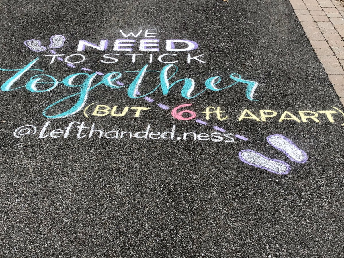 My wife and I went for a walk today. This was written on one of the driveways in Upper Hunt Club <a href="/CTVNews/">CTV News</a> <a href="/CBCNews/">CBC News</a>  <a href="/ctvottawa/">CTV Ottawa</a> <a href="/BBCWorld/">BBC News (World)</a> <a href="/nytimes/">The New York Times</a> <a href="/BostonGlobe/">The Boston Globe</a> <a href="/TorontoStar/">Toronto Star</a> <a href="/JamaicaGleaner/">Jamaica Gleaner</a> A good reminder!