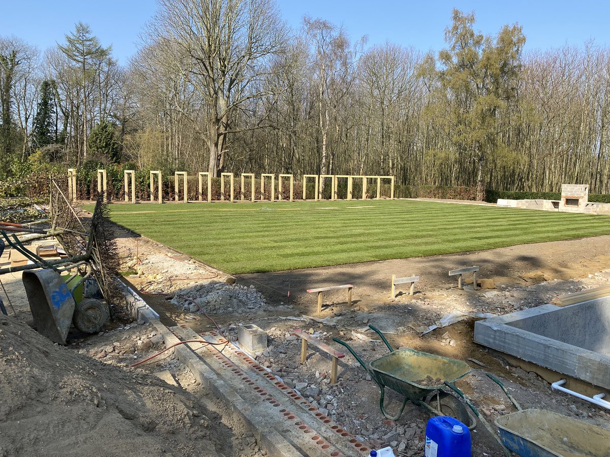 We’ve certainly created some magic over the last few years for <a href="/PollyannaWGD/">Pollyanna Wilkinson</a> not only at #RHSHampton but on our current project which has progressed fantastically until now. Big plans for the rest of 2020. Polly has an eye for detail not many can compete with. #LifesBetterInBoots