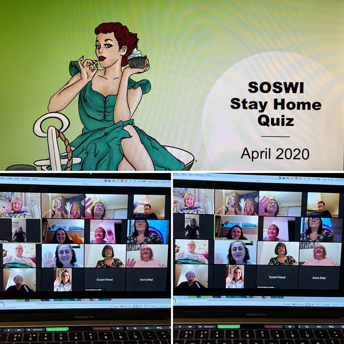 SoShieldsWI's tweet photo. We couldn’t hold our regular meeting tonight. Instead 16 ladies took part in our first online SOS WI quiz. Congratulations to Lois Lush who was our winner with a massive 38 1/2 points out of 50!! #myvirtualwi #wearewomensinstitute #mywi #modernwi #wi #womensinstitute #soswi https://t.co/AQslJRFKis