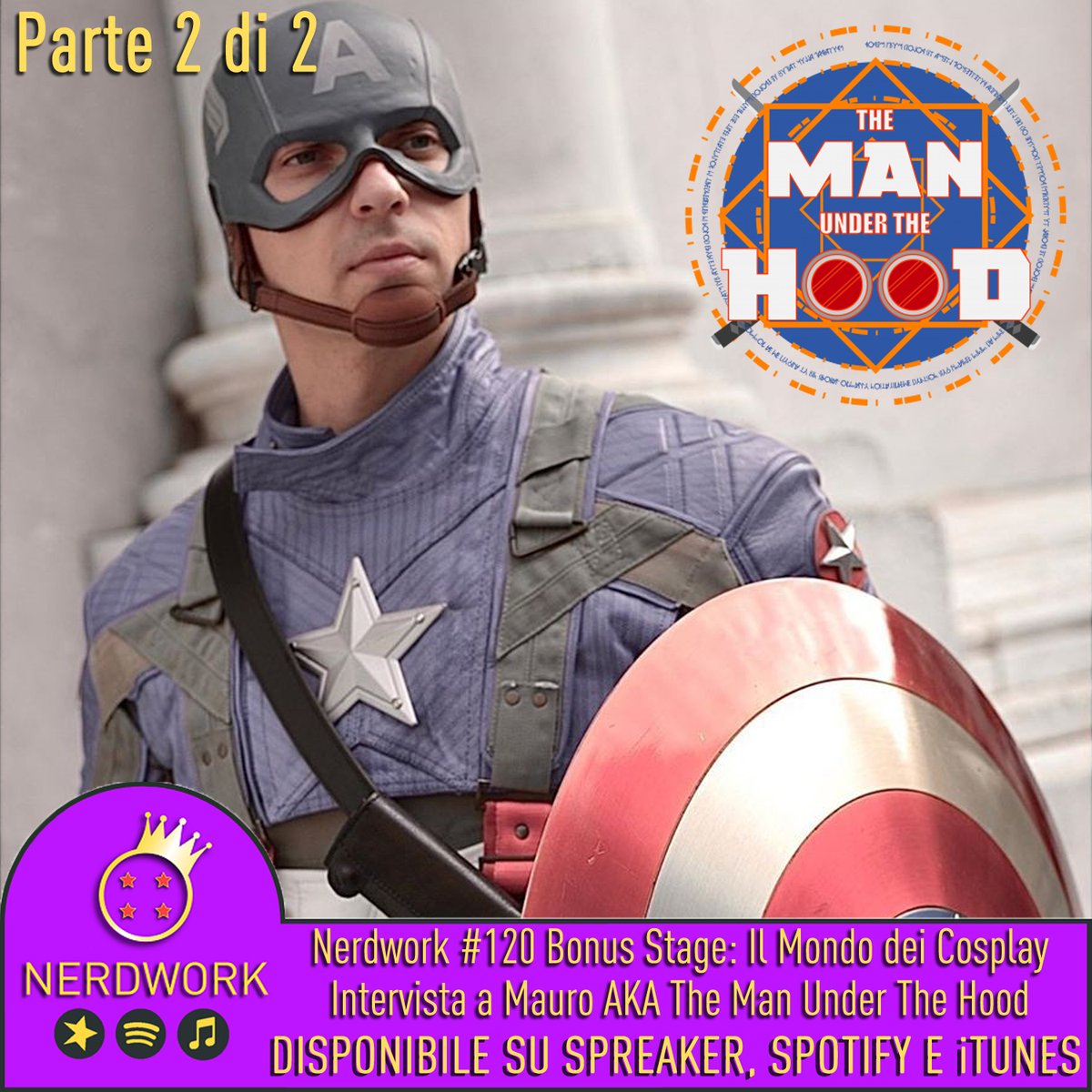 Nerdwork2014's tweet photo. PODCAST 102 - SECONDA PARTE! 
Ecco la seconda parte della nostra chiacchierata a The Man under the Hood, in cui scopriamo le luci e le ombre dell'universo dei #cosplay, ma anche qualche consiglio per diventare #cosplayer!

- SPREAKER: https://t.co/EgJ8MDVw9K https://t.co/ob1Y0kxp9v