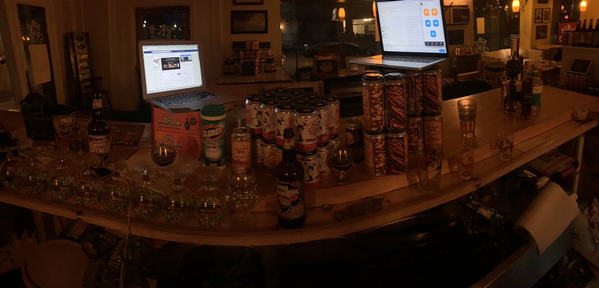 Aftermath of last night <a href="/thinkNYdrinkNY/">NYS Craft Beer</a> Virtual Happy Hour - only 2 AV fails - whole lotta #extremebeer helped smooth my roll. Thanks #NYSBA Chloe Jen Paul for pulling it together! See my mess/age on <a href="/ShmaltzBrewing/">Shmaltz Brewing Co.</a> FB facebook.com/ShmaltzBrewing/