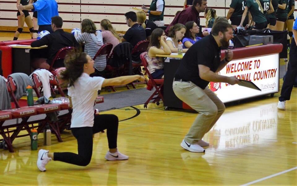 Cardinal Volleyball (@cardinals_wvb) on Twitter photo Coaching challenge accepted. 1) Post a pic of you coaching 2) nominate 4+ coaches to do the same w-in 24 hours or make a $20 donation to a local charity. I nominate: <a href="/CoachMikeBlaine/">Mike Blaine</a> <a href="/Cardinals_WBB/">Plattsburgh Women's Basketball</a> <a href="/katiecan_well/">KT</a> <a href="/AllyssaRock/">Allyssa</a> Coaching challenge accepted. 1) Post a pic of you coaching 2) nominate 4+ coaches to do the same w-in 24 hours or make a $20 donation to a local charity. I nominate: <a href="/CoachMikeBlaine/">Mike Blaine</a> <a href="/Cardinals_WBB/">Plattsburgh Women's Basketball</a> <a href="/katiecan_well/">KT</a> <a href="/AllyssaRock/">Allyssa</a>