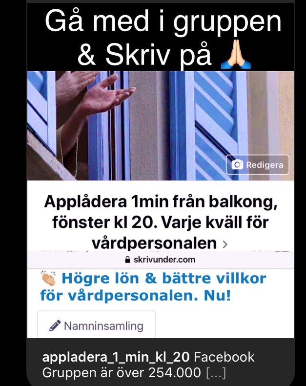 1minFor's tweet image. Gå in på Facebook och sök efter oss
254.000 personer