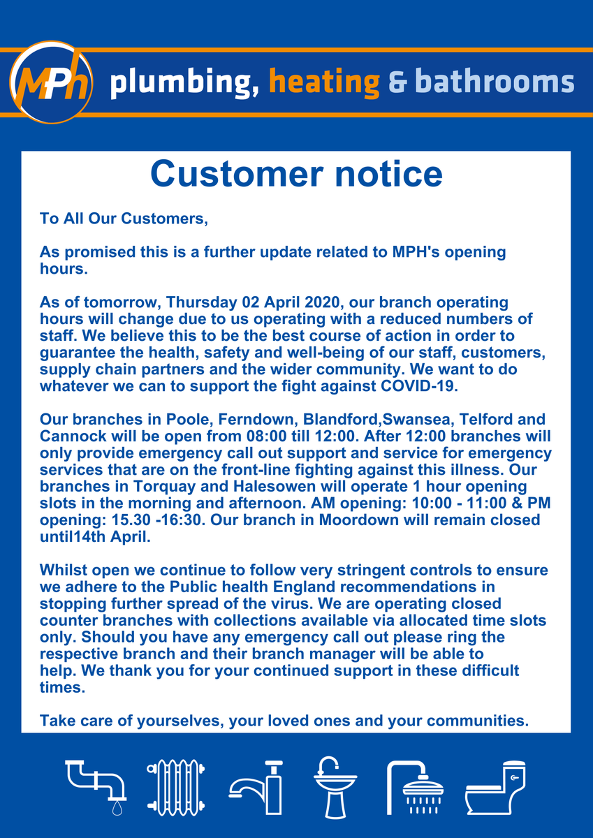 MPHmerchant's tweet photo. Important message for our customers. https://t.co/sOAastBenl