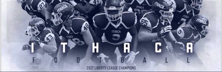 zakrsedaros's tweet photo. Blessed to have received my first offer from Ithaca College @fmartino21 @IthacaBomberFB https://t.co/QtT64dhjOx