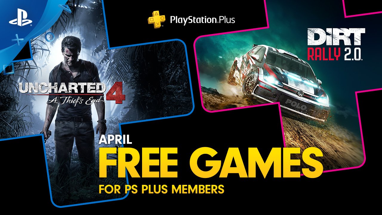 PS Plus Free Games April 2020