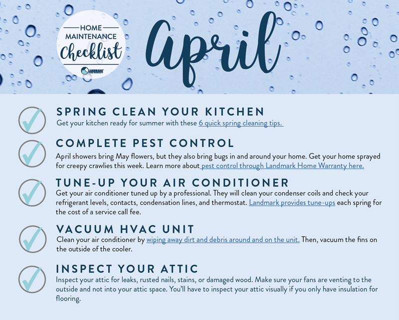 PNWRoofer's tweet photo. Happy Wednesday! Here are some #HomeMaintenanceTips for April.
#WednesdaySafetyTips https://t.co/4YaxqXFBtn