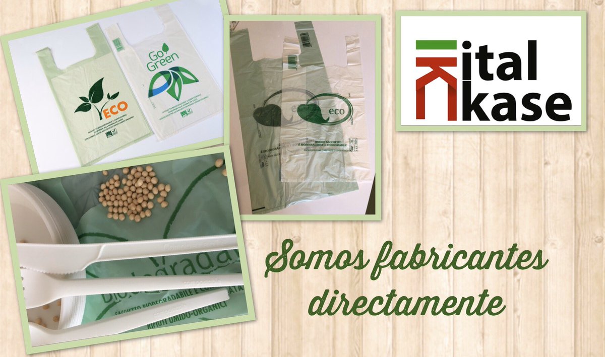 italkase's tweet photo. Producimos los empaques del futuro 💯 % Biocompostables. https://t.co/mTg1Qu2gCB