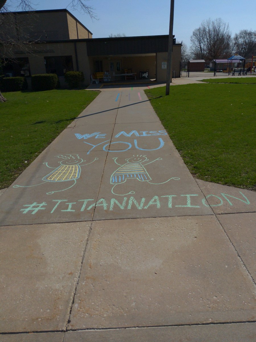 We miss our students!  #titannation