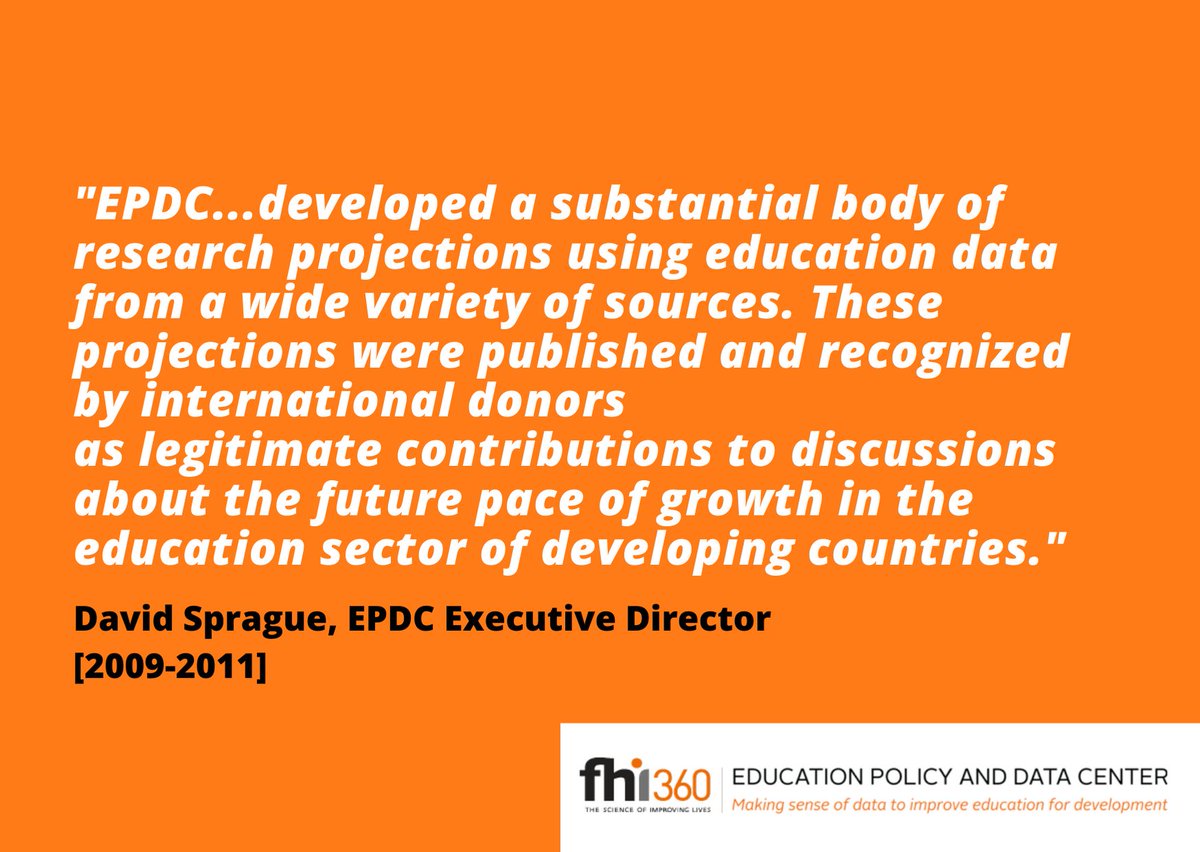 EPDC alum David Sprague reflects on the EPDC projections and how these contribute to the #LegacyofEPDC. Read more here: bit.ly/2WQ0SMO