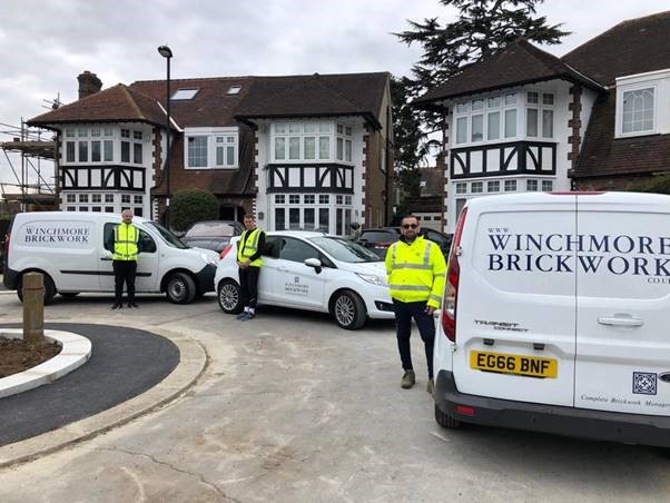Winchmore Brickwork have volunteered 3 vehicles with our drivers to be on stand by to assist the NHS and Local London Authorities where required.