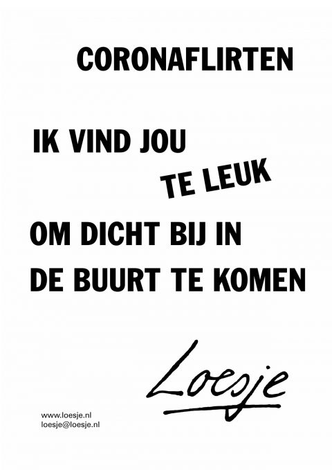 ietsleuks's tweet photo. We belden vandaag met @LoesjeNL die allemaal #corona gerelateerde teksten hebben hangen in #Arnhem. Wil je ze zelf ook ophangen (in je straat/voor het raam) , ga dan naar https://t.co/YMPZyFxo5E en print ze uit! #ietsleuks https://t.co/HroikDUVDZ