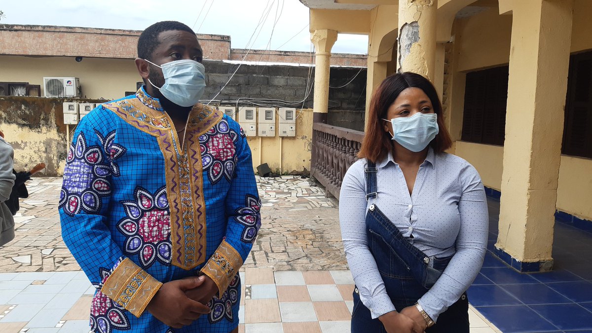 Un equipo del comedor social de la Fundacion Ana Costa visita el asilo de ancianos de Banapa para coordinar y estudiar los mecanismos de apoyo que la Fundacion puede dar al asilo durante la crisis del COVID19