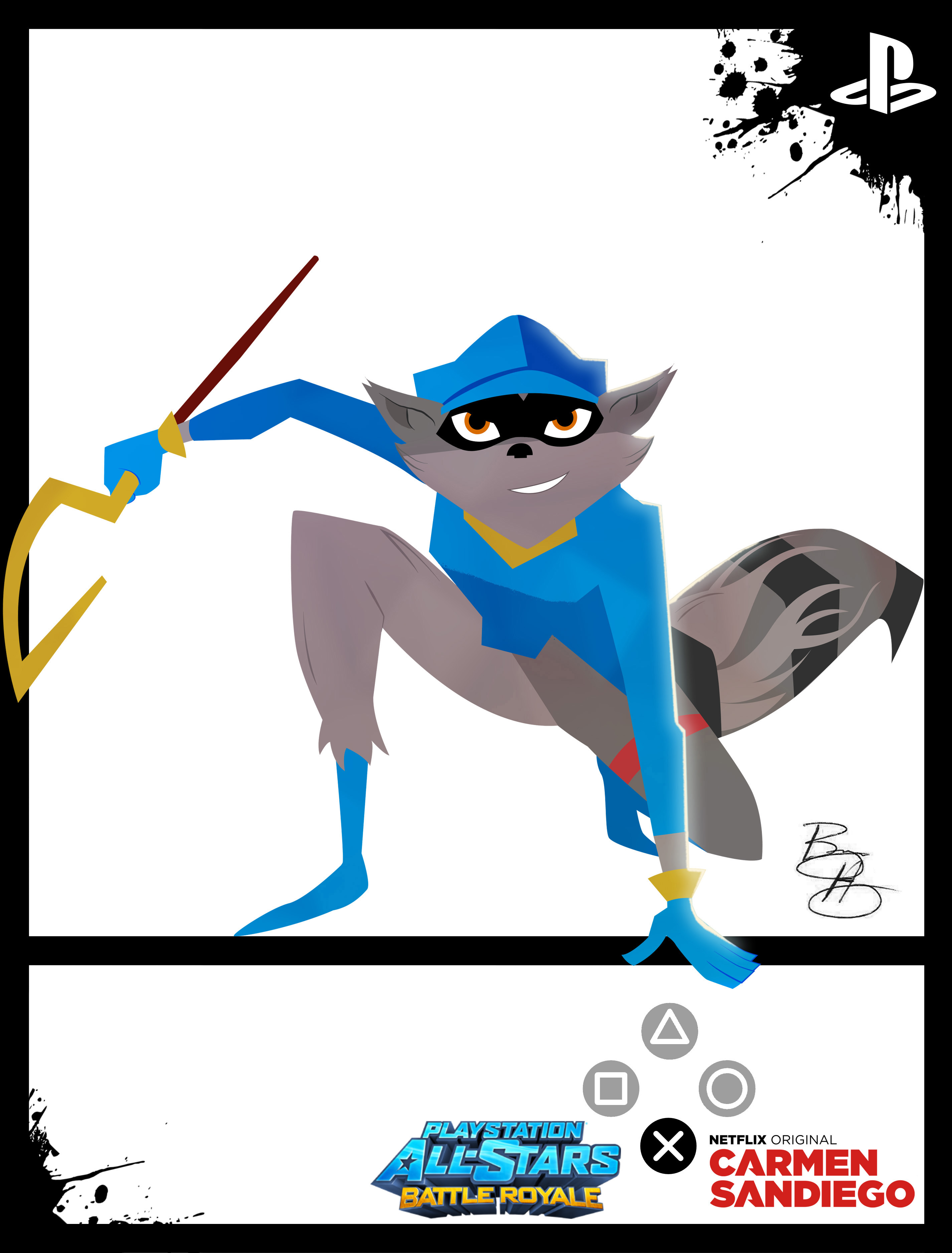 Sly cooper playstation all stars sale